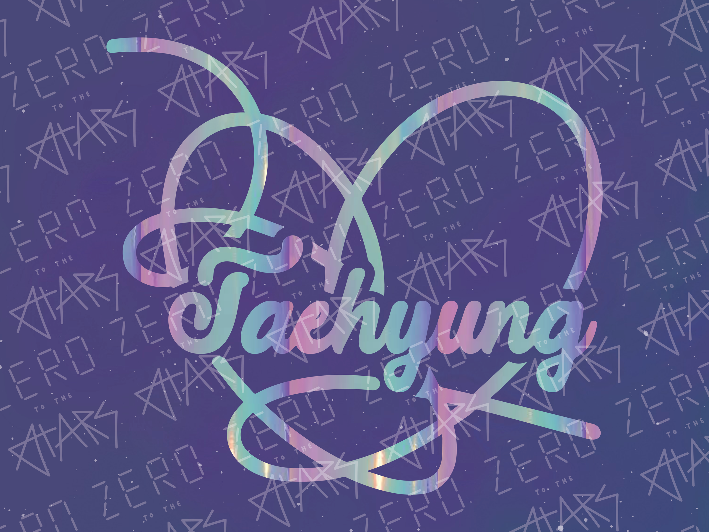 BTS Love Yourself Answer Heart Bias Name Vinyl Decal Sticker | My