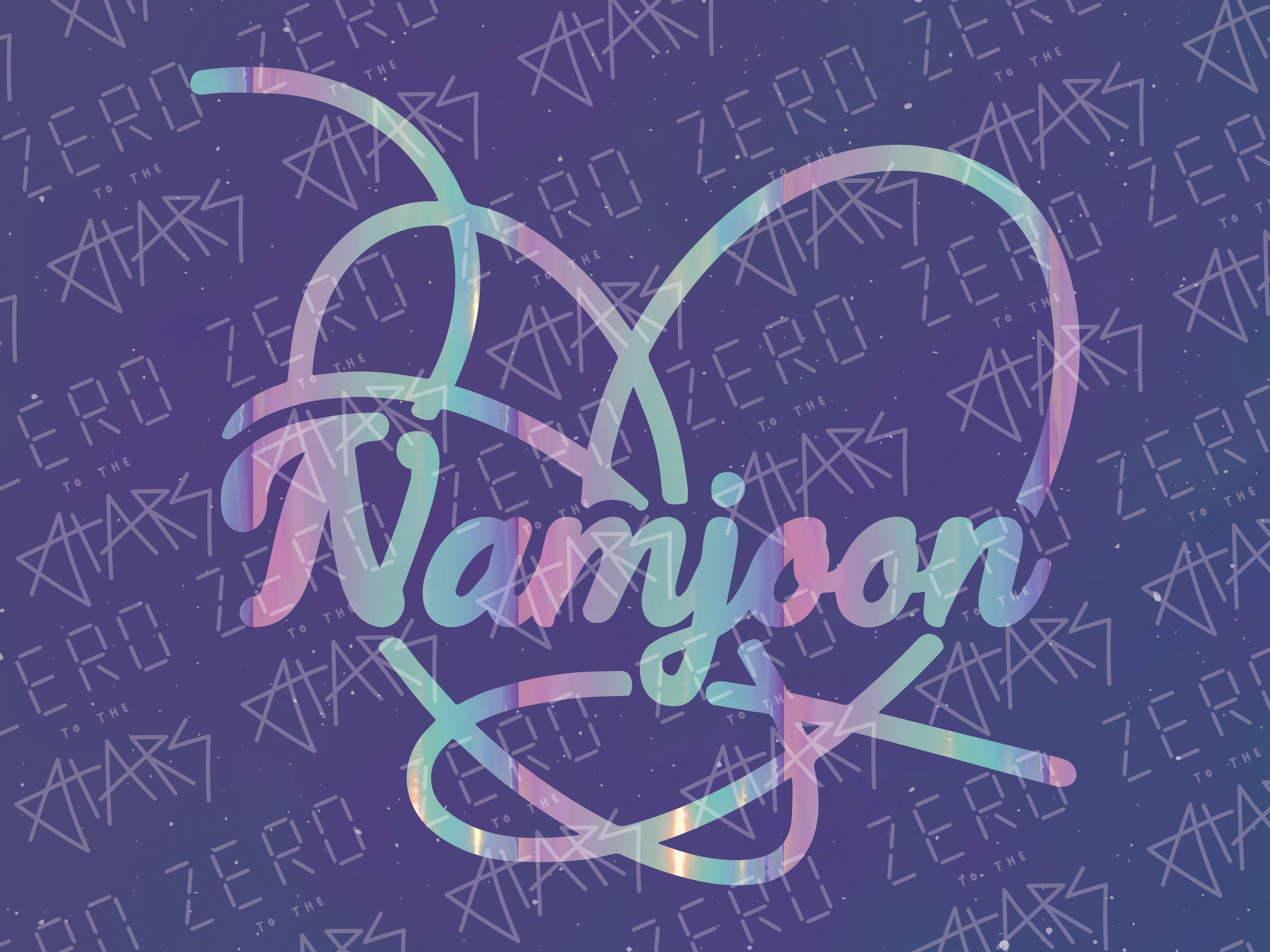 BTS Love Yourself Answer Heart Bias Name Vinyl Decal Sticker | My